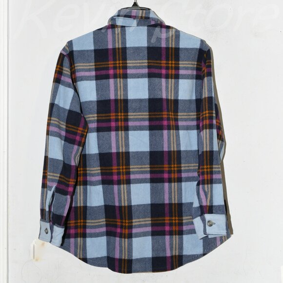 NWT Eddie Bauer Ladies' Microfleece Button-Up Shirt - Picture 3 of 7